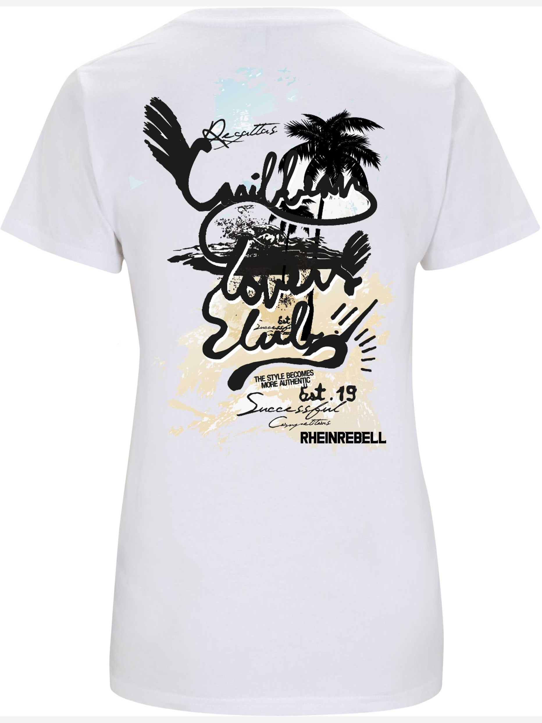 T-Shirt V-Ausschnitt "California"