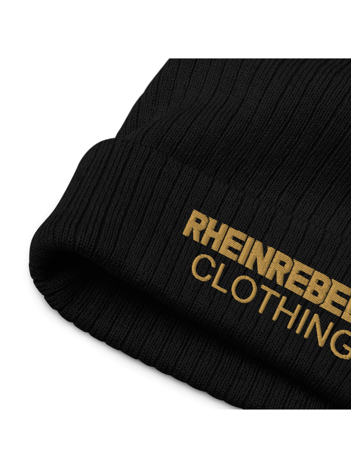 RHEINREBELL® Clothing – Beanie Schwarz