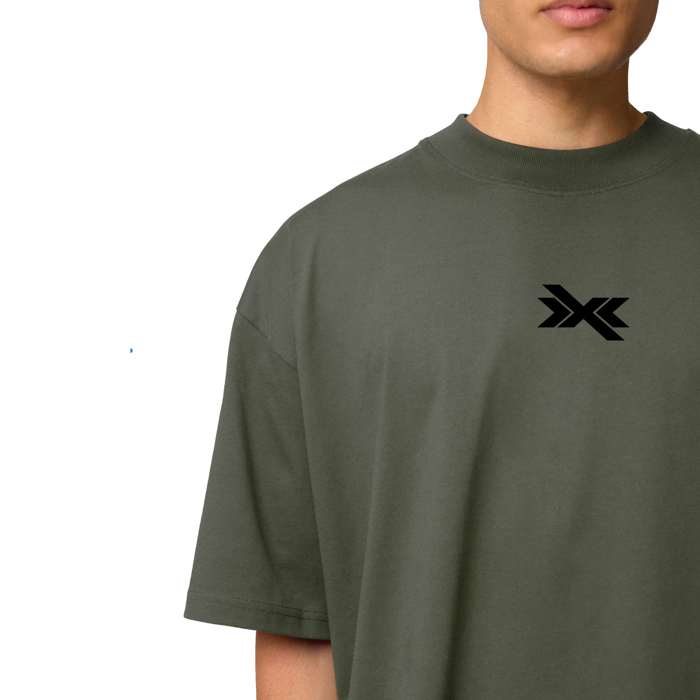 Oversized-Tee Khaki