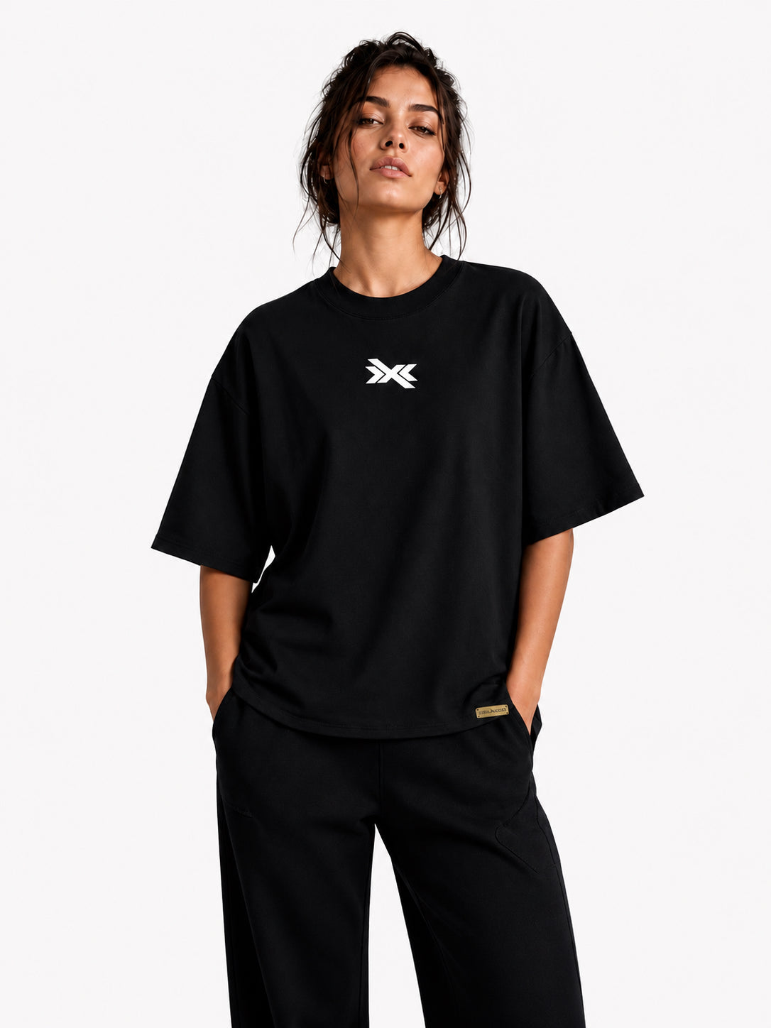 Oversized-Tee Black
