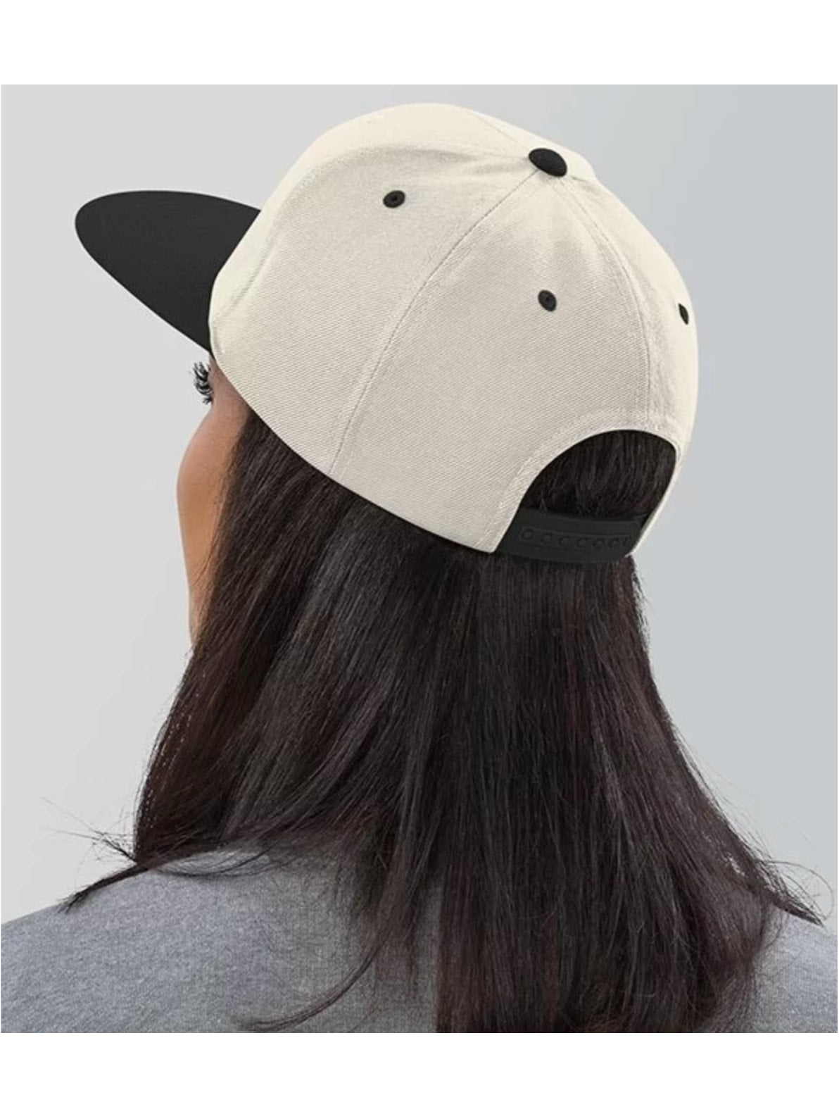 Snapback Cap White