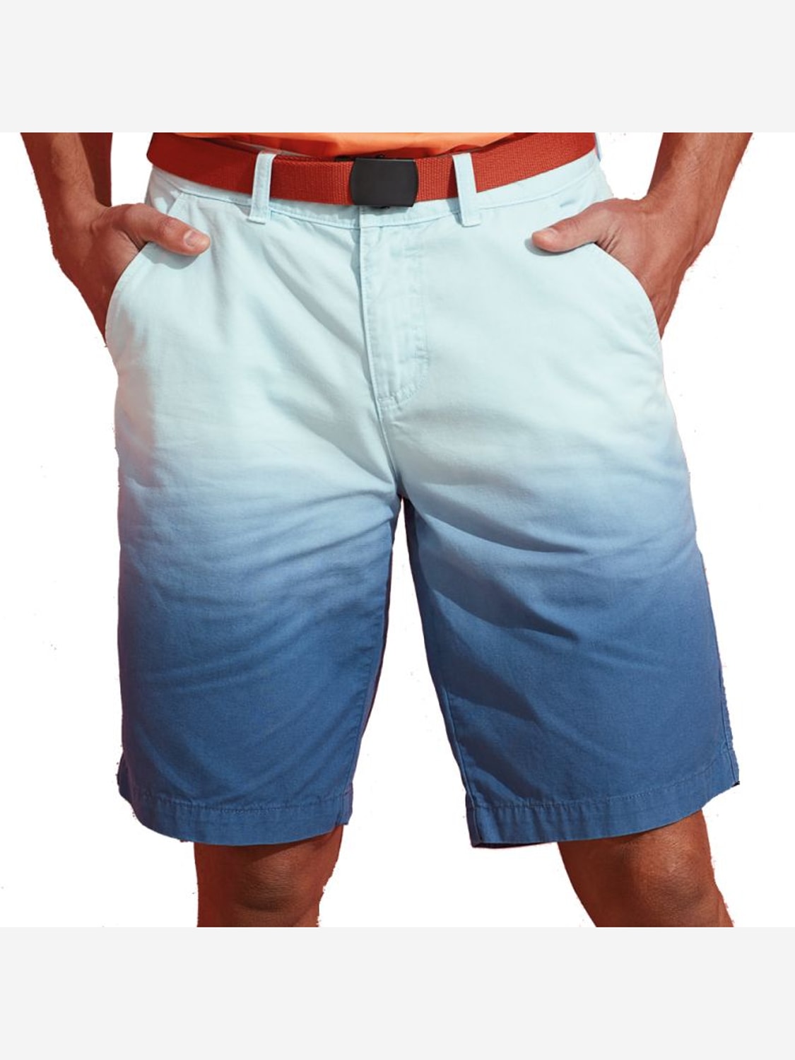 Chino-Short "Dip Dye"