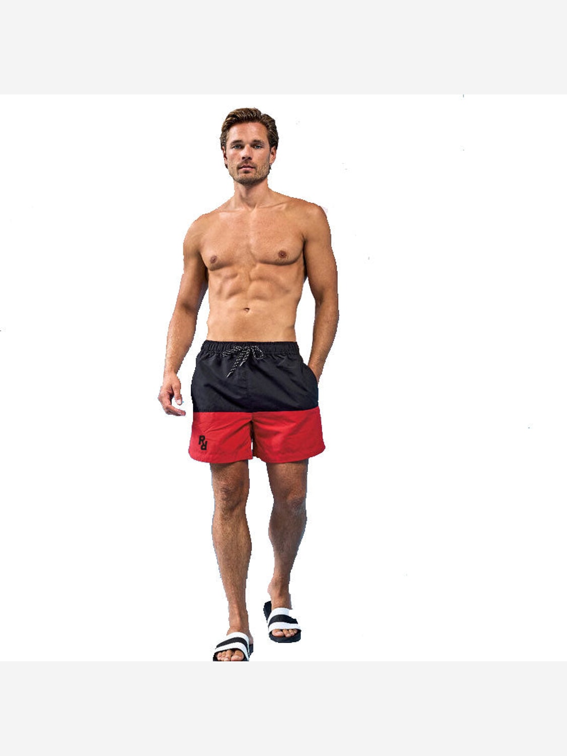 Badeshort Rheinrebell
