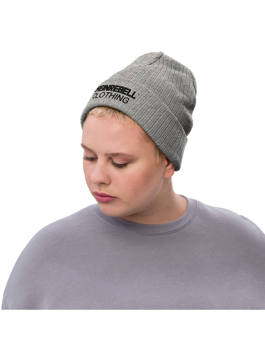RHEINREBELL® Clothing – Beanie Grau