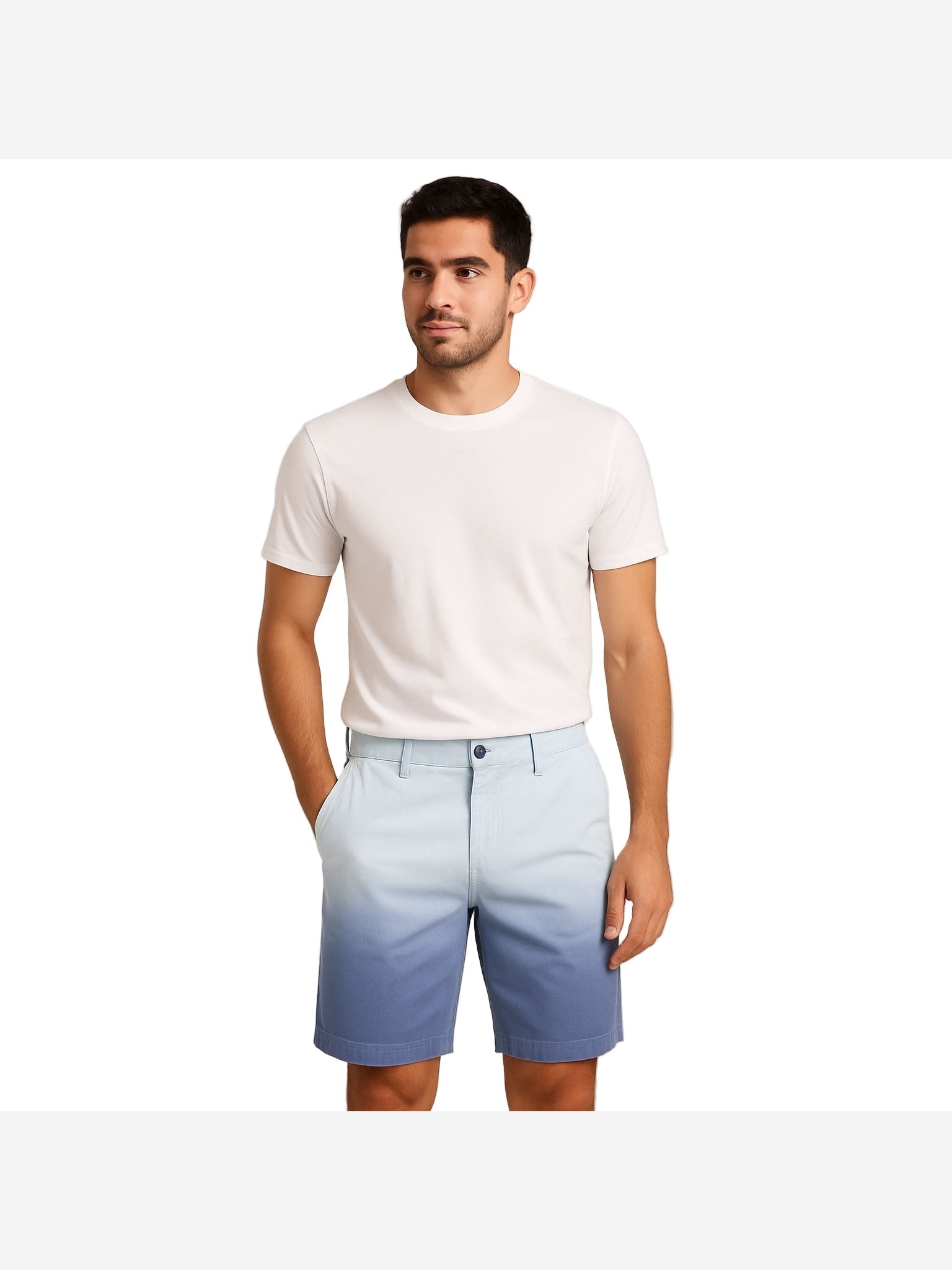 Chino-Short "Dip Dye"