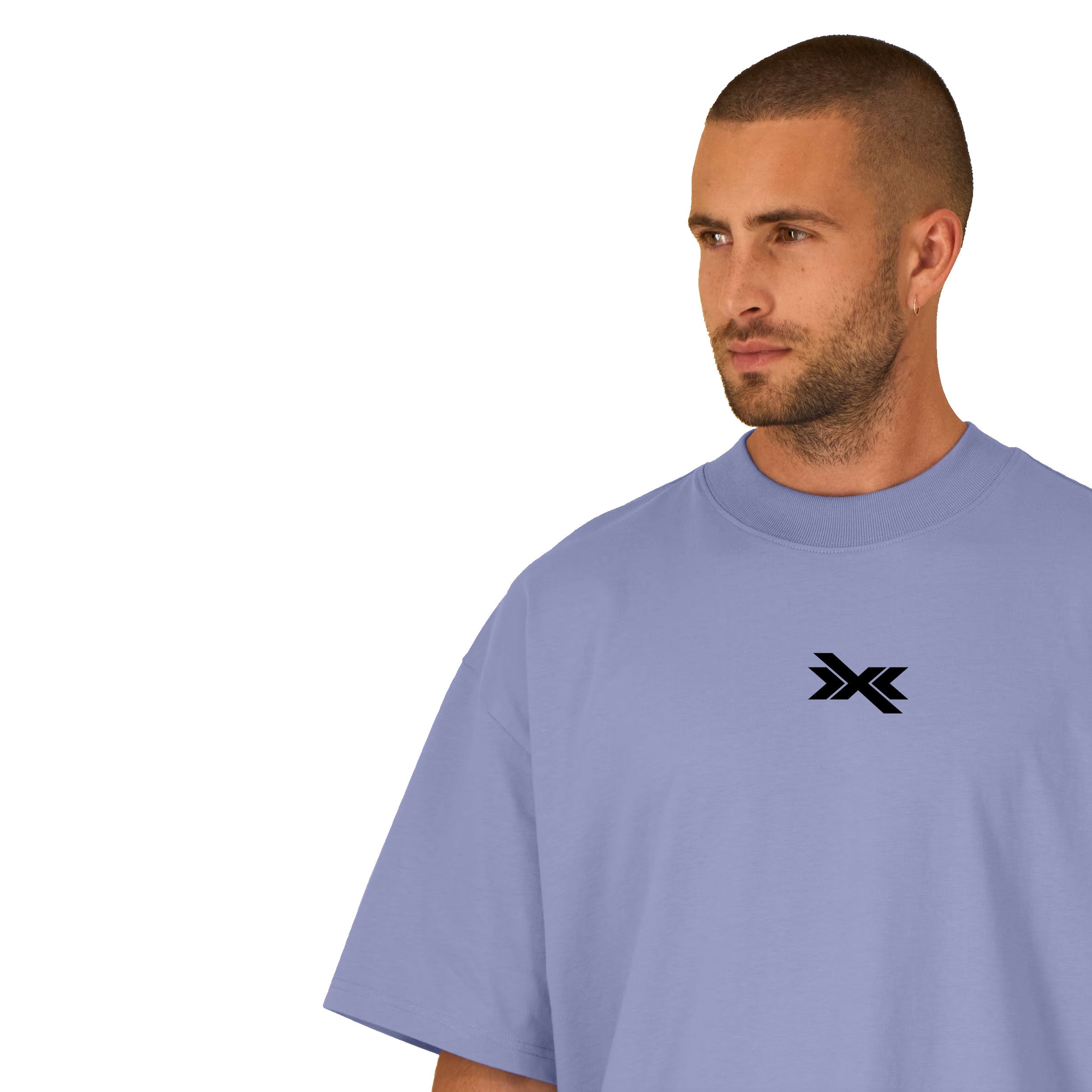 Oversized-Tee Violet